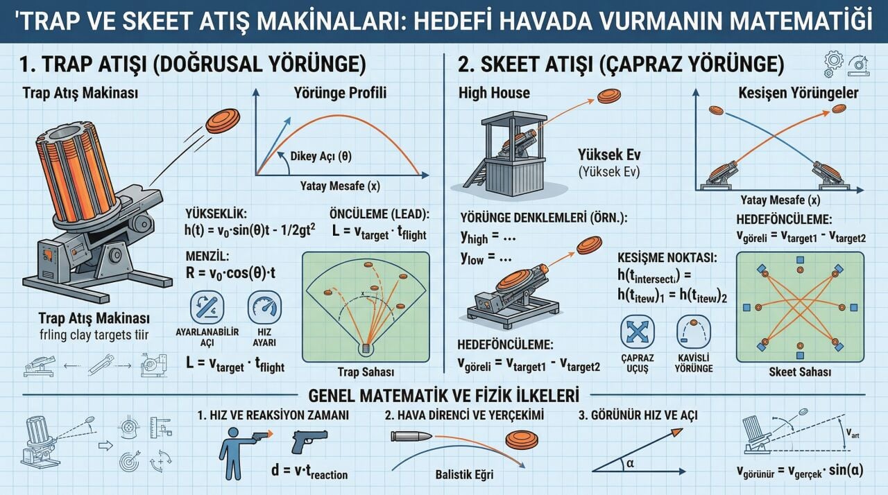 Trap ve Skeet Atış Makinaları: Hedefi Havada Vurmanın Matematiği
