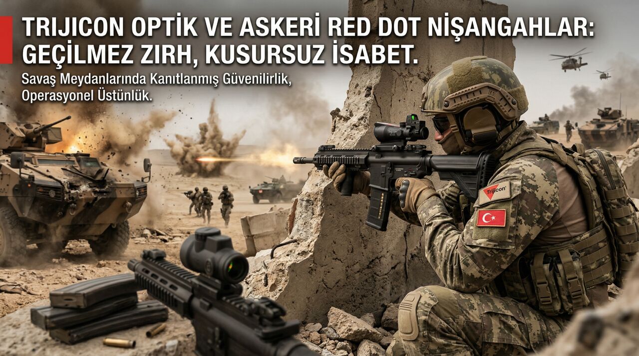 Trijicon Optik ve Askeri Red Dot Nişangahlar: Geçilmez Zırh, Kusursuz İsabet