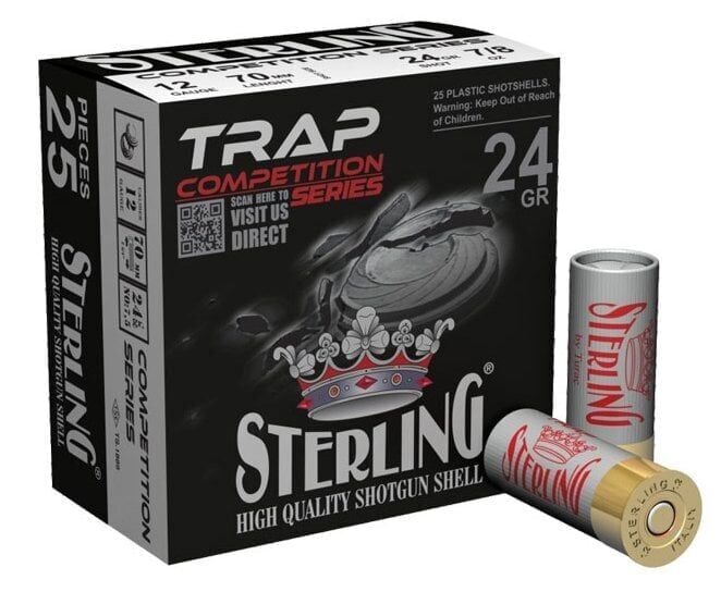 STERLING 24 GR. NO:7,5 TRAP FİŞEĞİ  12 CAL.