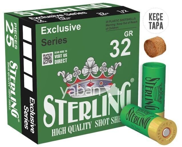 STERLING 32 GR. KEÇE TAPA AV FİŞEĞİ  12 CAL.