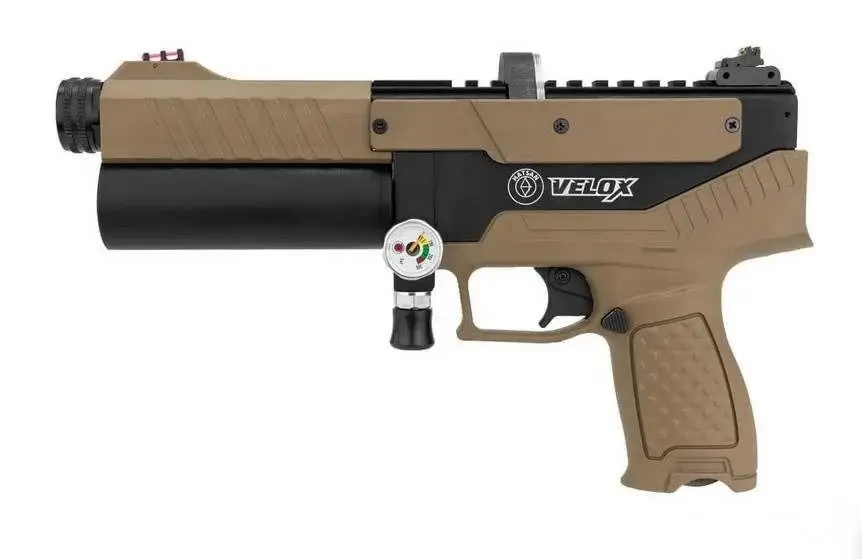 Hatsan Velox FDE Çöl Rengi PCP Havalı Tabanca - Yarı Otomatik