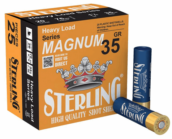 Sterling 35 Gr. Magnum Av Fişeği 20 Cal.