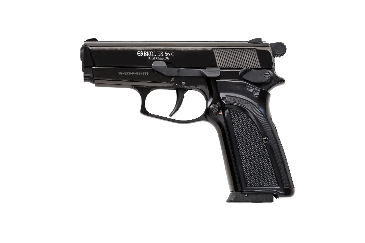 EKOL ES 66 Compact Havalı Tabanca 4.5 mm - Siyah