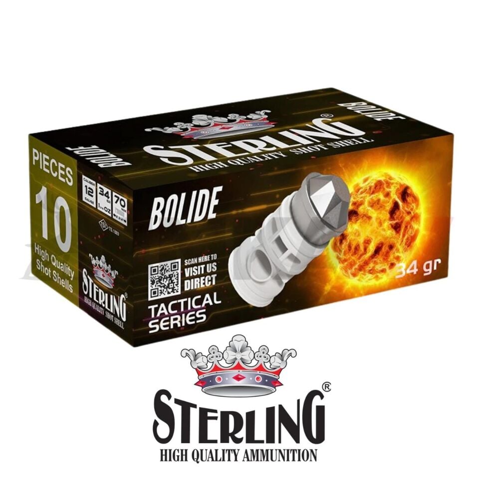 STERLING BOLIDE TEK KURŞUN  12 CAL.