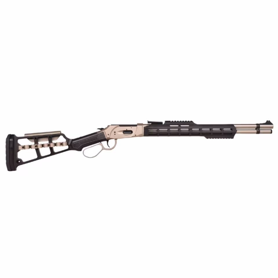 Huğtek LVRTX Skeletion Nickel Lever Action Av Tüfeği