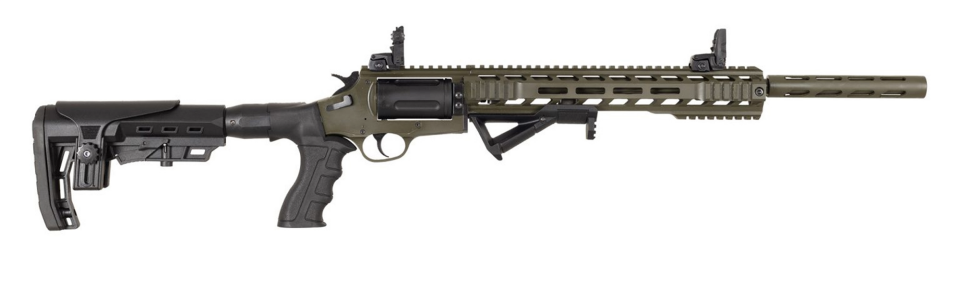 YNG Arms 36 Kalibre Tactical OD Green Revolver Av Tüfeği