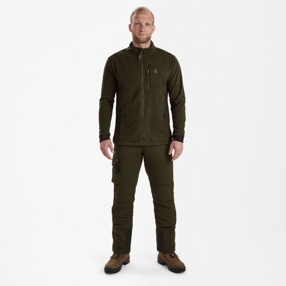 DEERHUNTER Muflon Zip-İn 376 Yeşil Polar Mont 56