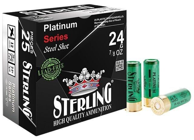 STERLING PLATINUM STEEL 24 GR. AV FİŞEĞİ  12 CAL.