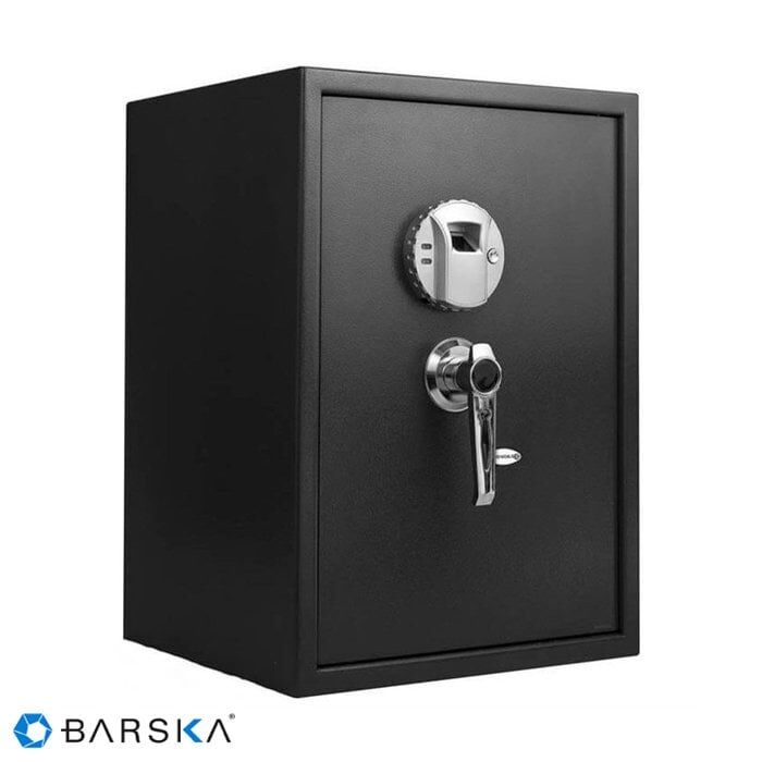BARSKA Parmak İzi Kilitli Biyometrik Güvenlik Kasası