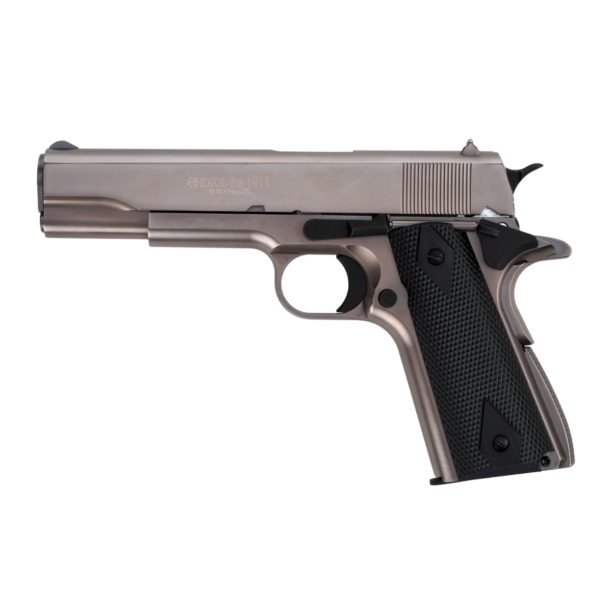 Ekol ES 1911 Blowback Colt Füme Havalı Tabanca 4.5mm (Full Metal)