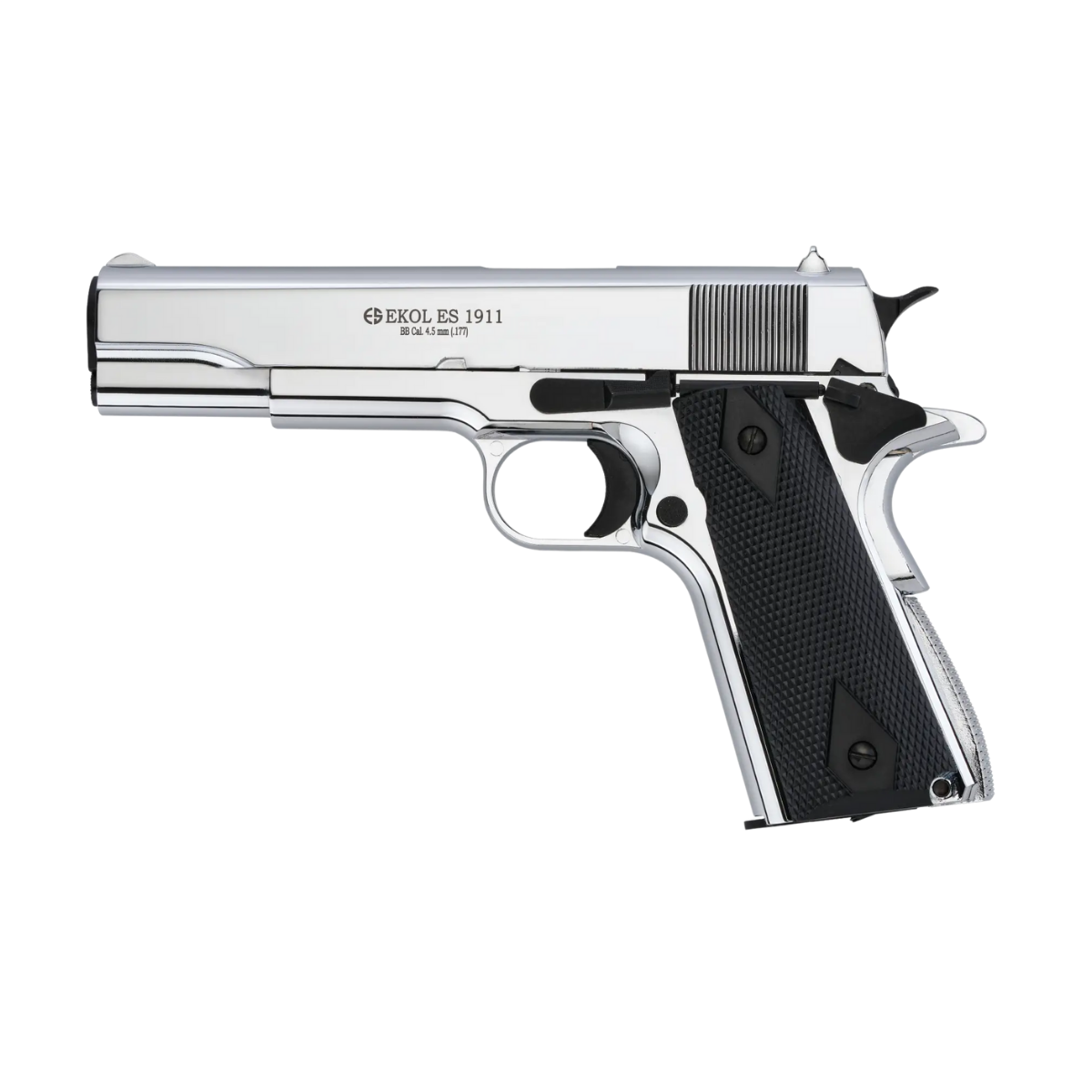 Ekol ES 1911 Blowback Colt Parlak Beyaz Havalı Tabanca 4.5mm (Full Metal)