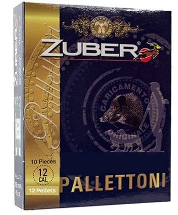 ZUBER PALLETTONI 12 PELLETS  12 CAL.