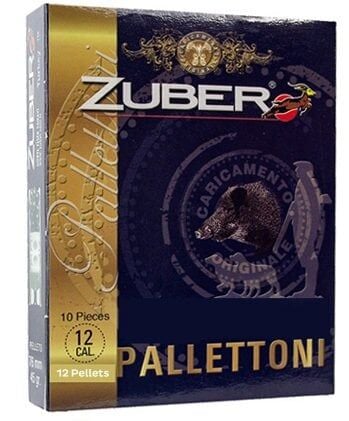 ZUBER PALLETTONI 12 PELLETS  12 CAL.