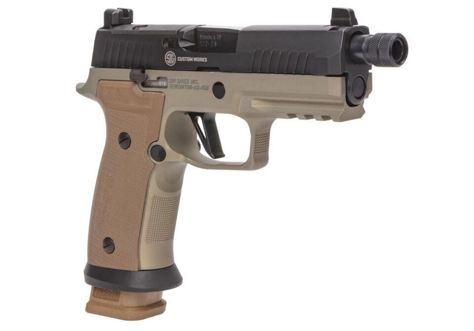 Sig Sauer P320 Çöl Blowback Havalı Tabanca (Pellet)