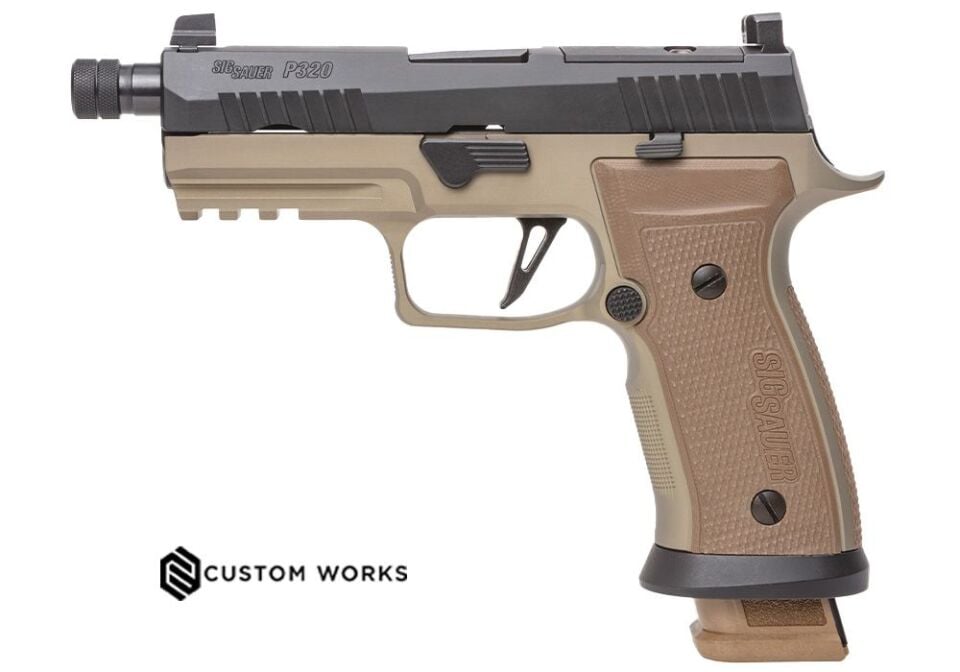 Sig Sauer P320 Çöl Blowback Havalı Tabanca (Pellet)