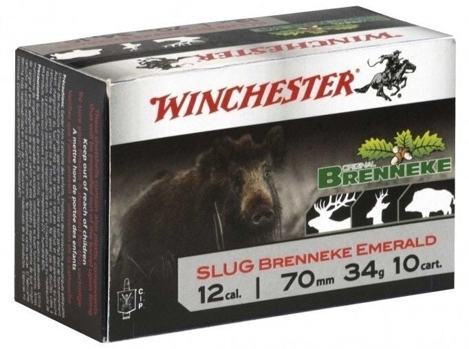 Winchester (ITALY) Brenneke Emerald Tek Kurşun 12 Cal.