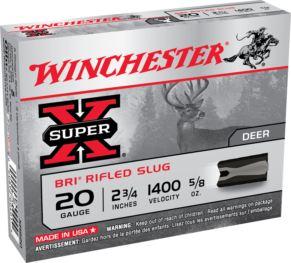 Winchester (USA) BRI Sabot Slug Tek Kurşun 20 Cal.