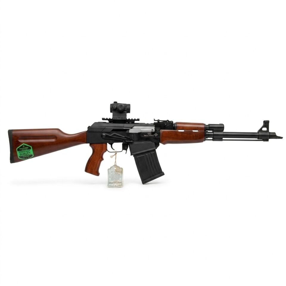 Dağlıoğlu FD 63 Red Dot Combo Set - dürbün aparatı üzerinde R5 red dot, yandan görünüm