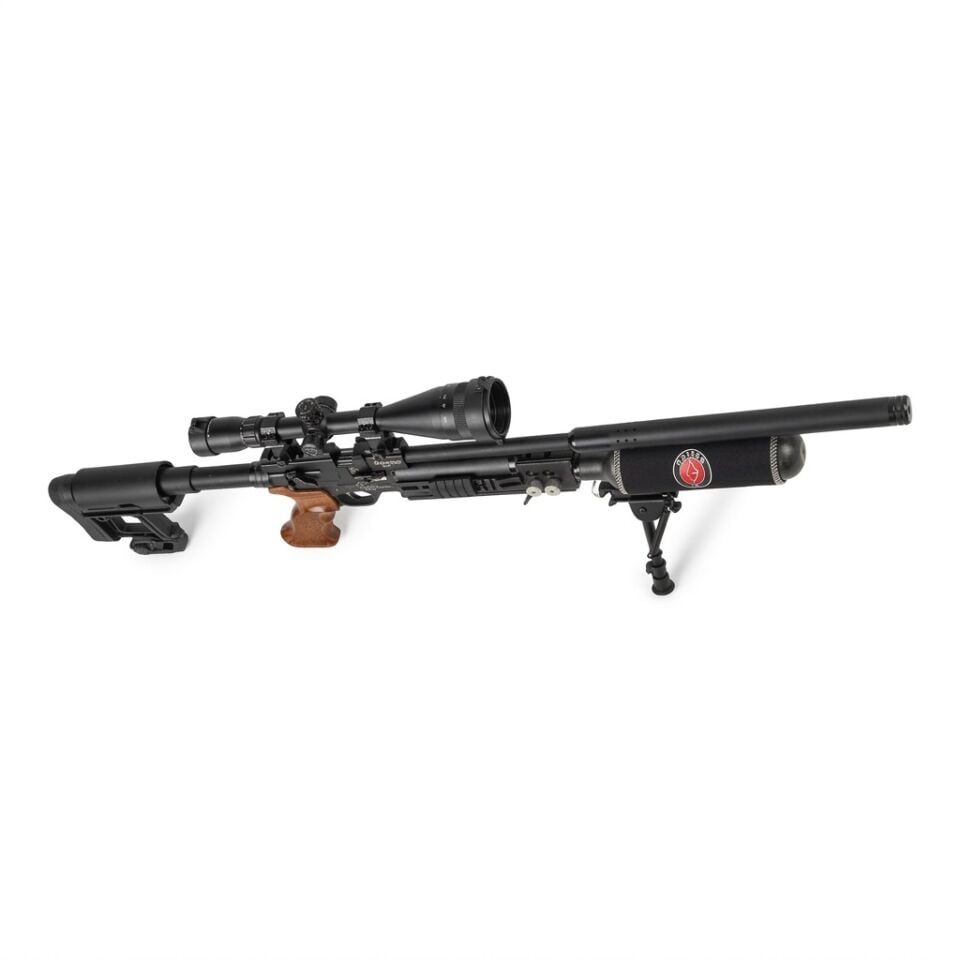 Hatsan Factor Sniper S Combo Set - HDP-6 çatal ayak üzerinde açılı görünüm