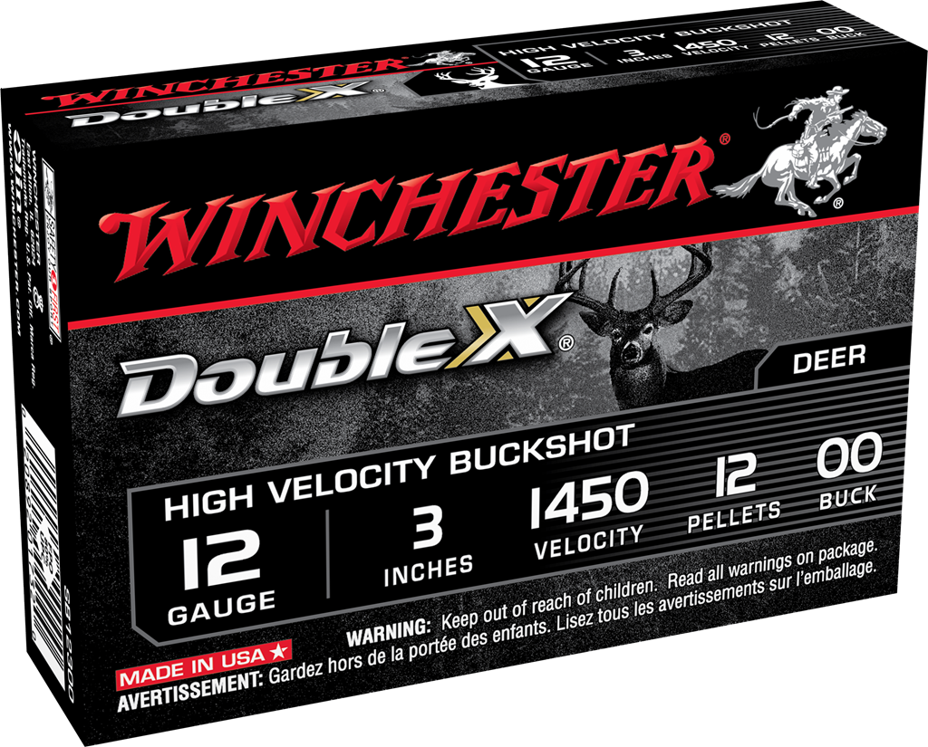 WINCHESTER (USA) DOUBLE-X MAGNUM BUCKSHOT 12 PELLETS  12 CAL.
