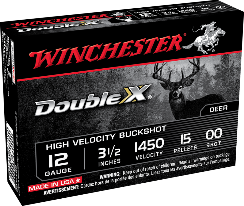 WINCHESTER (USA) DOUBLE-X SUPER MAGNUM BUCKSHOT 15 PELLETS  12 CAL.
