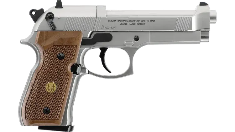 UMAREX Beretta M92 FS Havalı Tabanca Nikel (Pellet)
