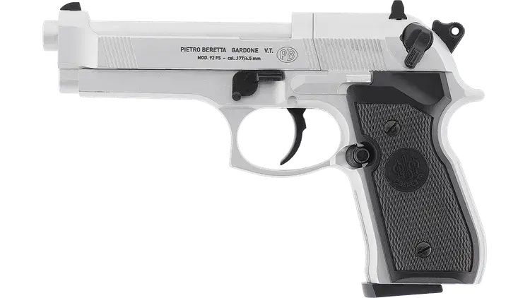UMAREX Beretta M92 FS Nikel Havalı Tabanca (Pellet)