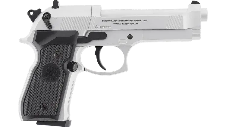 UMAREX Beretta M92 FS Nikel Havalı Tabanca (Pellet)