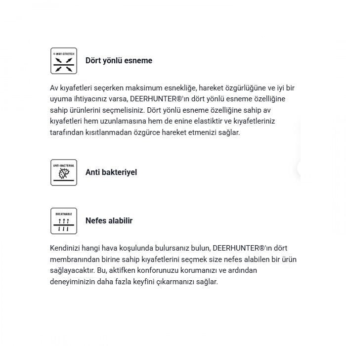 DEERHUNTER Climate 37,5 Polo Tişört 2XL