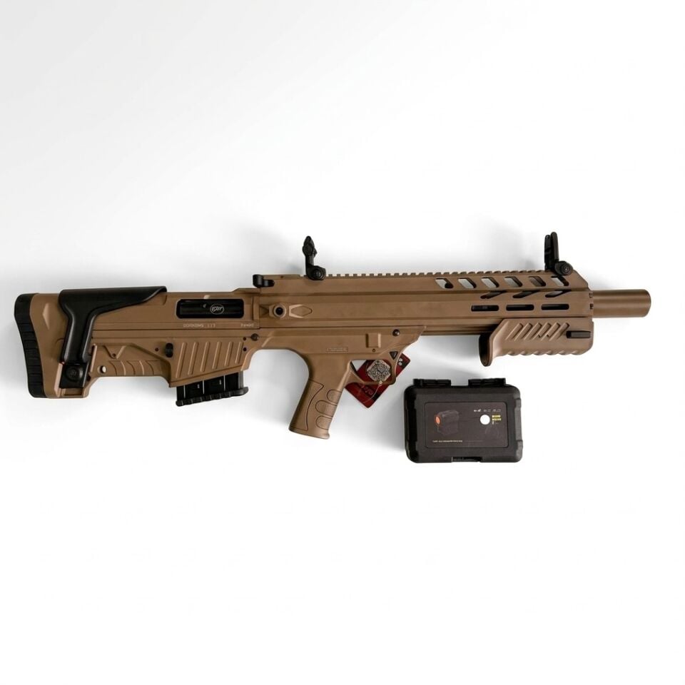Aksa Crossfire T-12 Hybrid Combo Set - yandan görünüm ve R5 kutusu