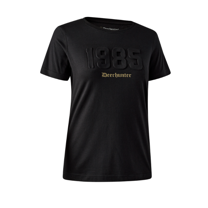 DEERHUNTER Lady Jubilee Siyah Tişört 40