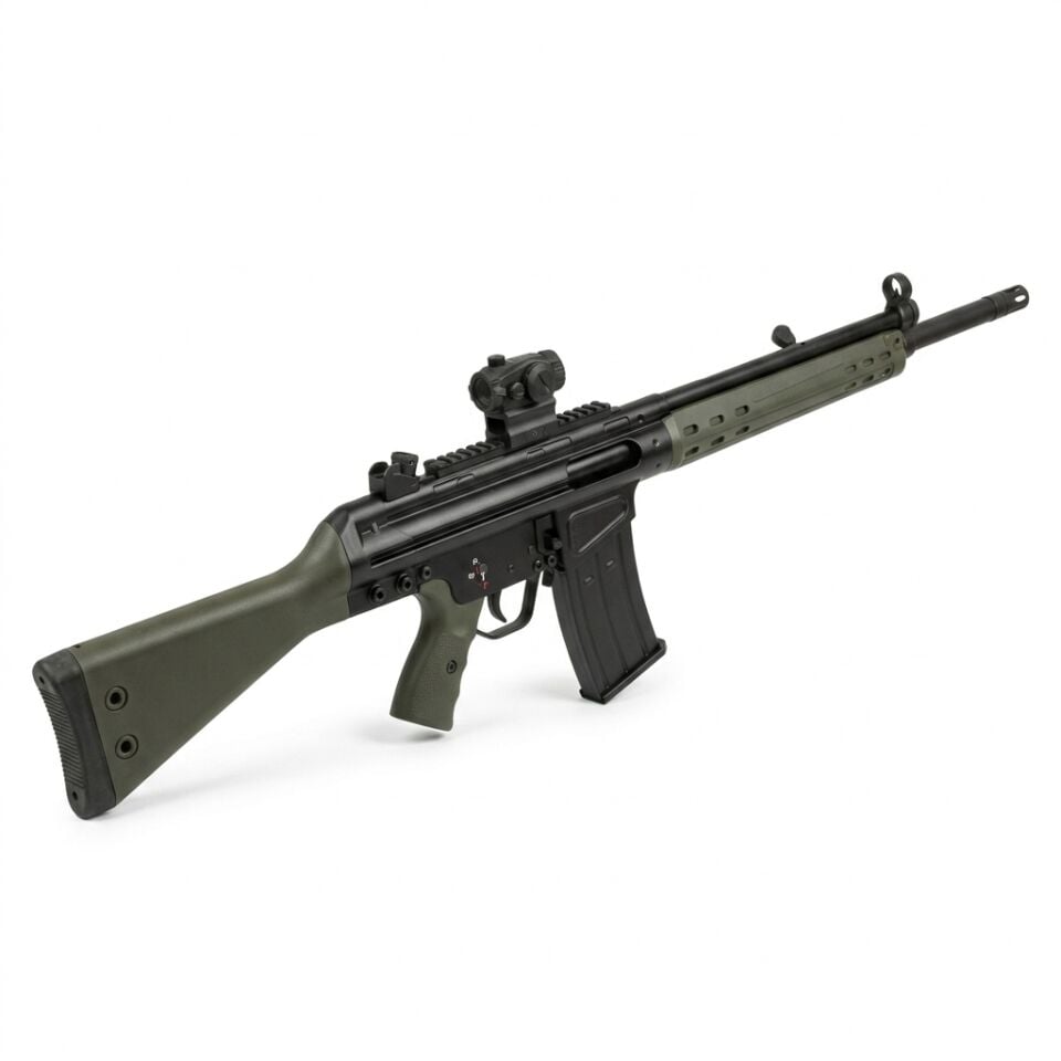 Hunt Group G12-S Combo Set - R5 red dot takılı açılı görünüm