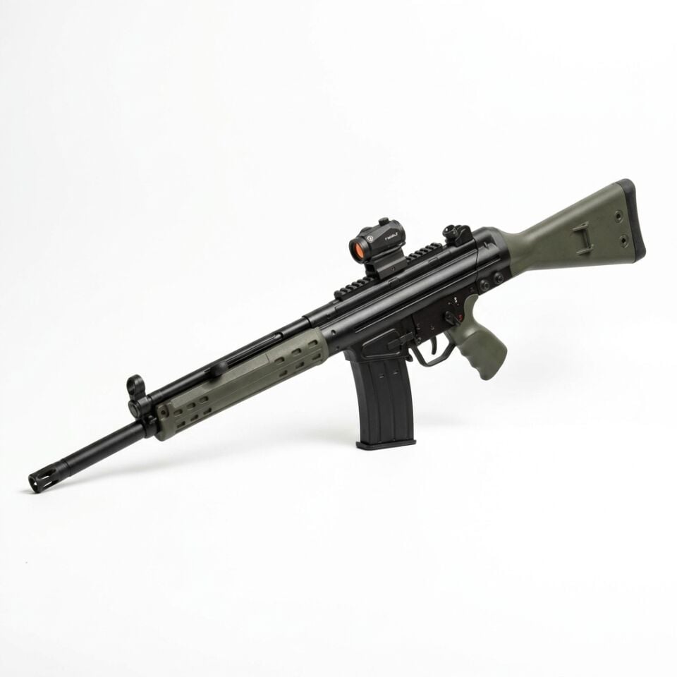 Hunt Group G12-S Combo Set - R5 red dot takılı diğer açıdan görünüm