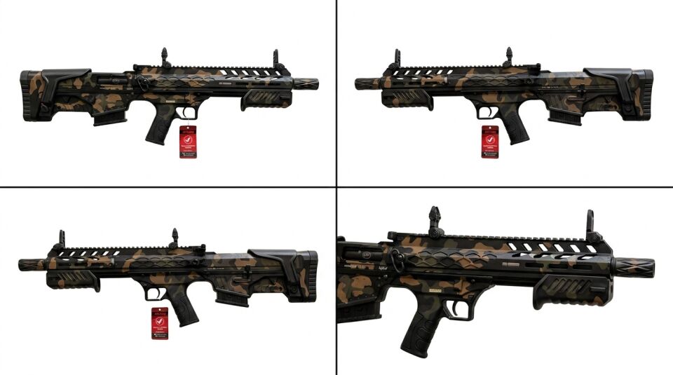 Aksa Crossfire T-12 Hybrid Kamuflaj Av Tüfeği