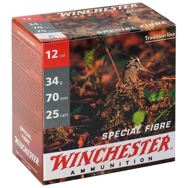 Winchester (ITALY) Special Fibre Keçe Tapa 34 Gr. Av Fişeği 12 Cal.