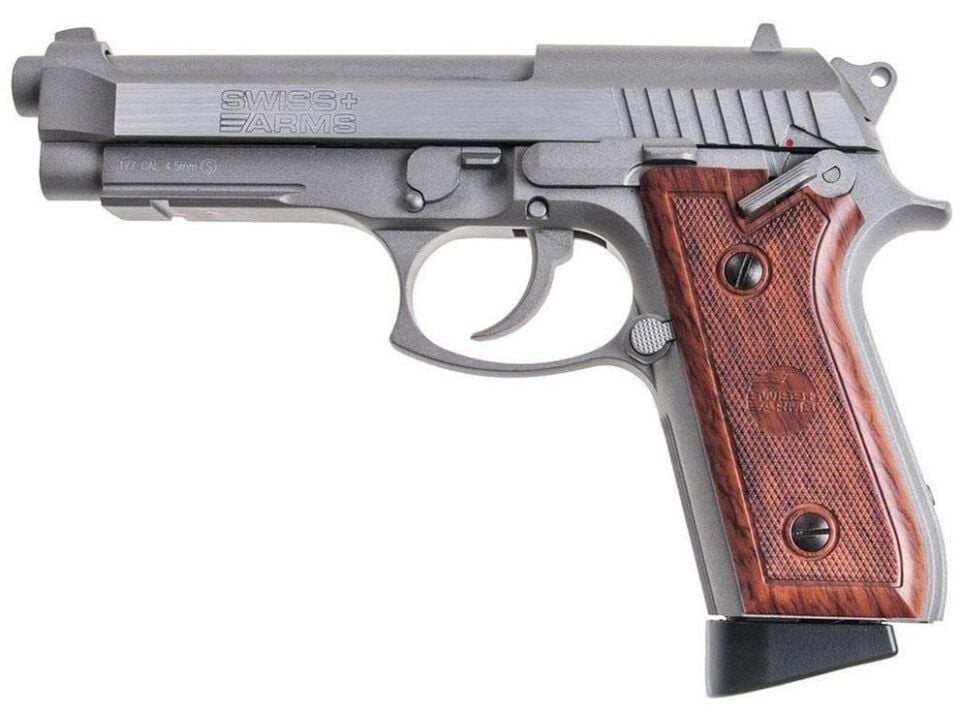 CYBERGUN Swiss Arms 92 Gümüş C6 Havalı Tabanca