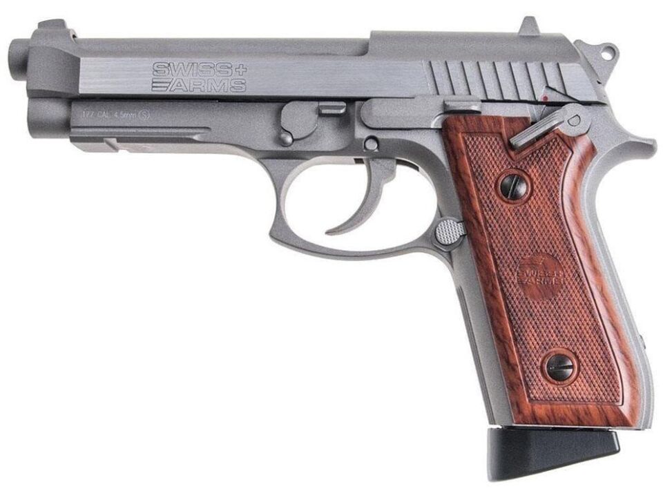 CYBERGUN Swiss Arms 92 Gümüş C6 Havalı Tabanca
