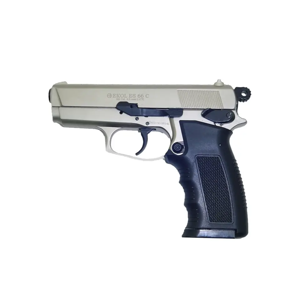 EKOL ES 66 Compact Havalı Tabanca 4.5 mm - Saten