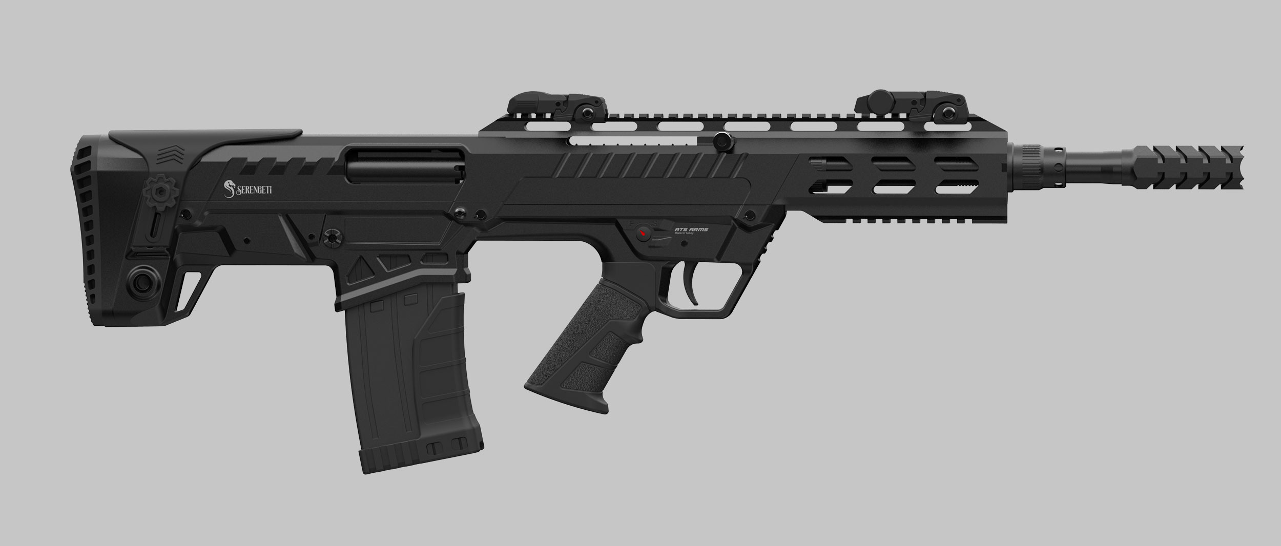 Serengeti SRBULL Siyah Bullpup Av Tüfeği