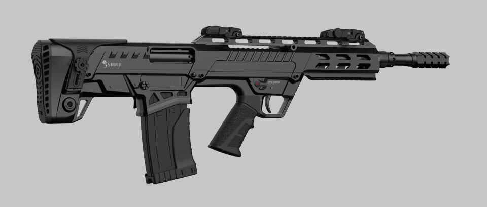 Serengeti SRBULL Siyah Bullpup Av Tüfeği