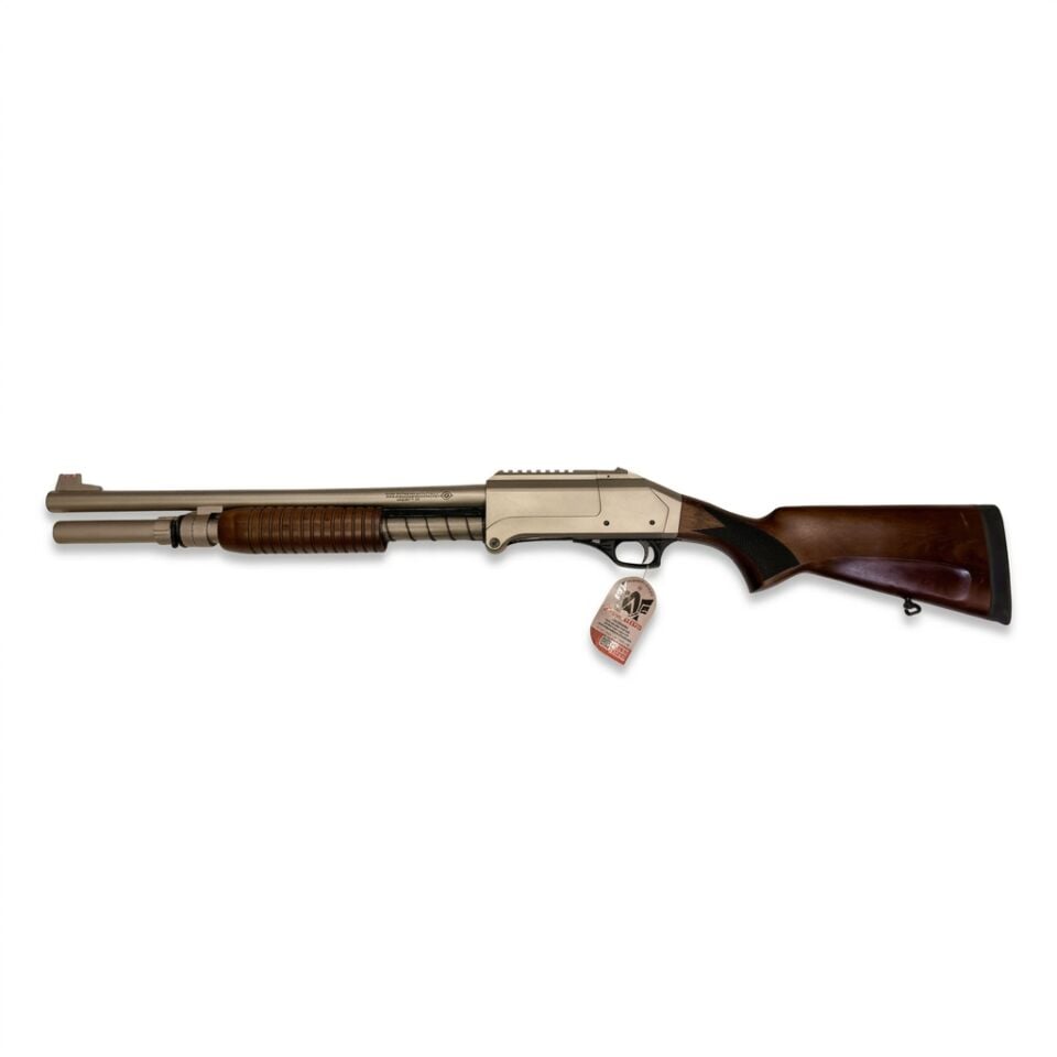 Axor Arms FP-F Marin Katlanır Pompalı Av Tüfeği - tam boy yatay görünüm, dipçik sağda