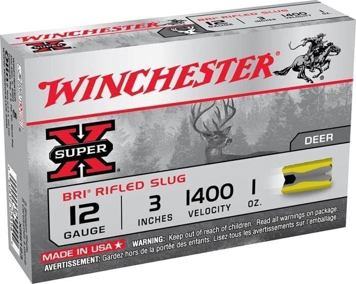 WINCHESTER (USA) BRI SABOT SLUG MAGNUM TEK KURŞUN  12 CAL.