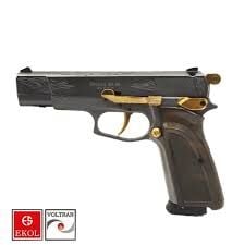 EKOL ES 66 Havalı Tabanca 4.5 mm - Füme Altın İşlemeli