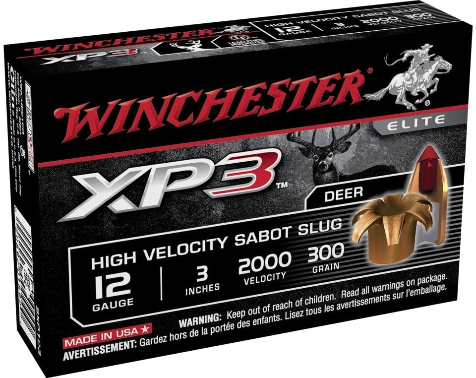 WINCHESTER (USA) XP3 SABOT MAGNUM TEK KURŞUN  12 CAL.
