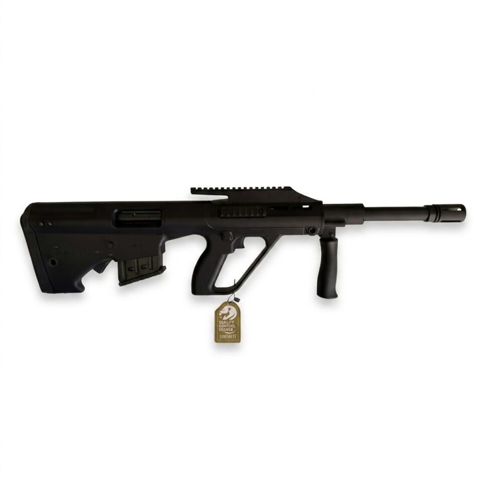 Serengeti AUG12 Siyah Combo Set - yandan görünüm, red dot ve fener takılı değil