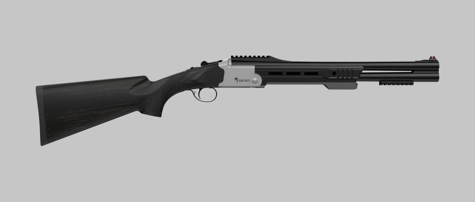 Serengeti S-Tactical Siyah Süperpoze Av Tüfeği