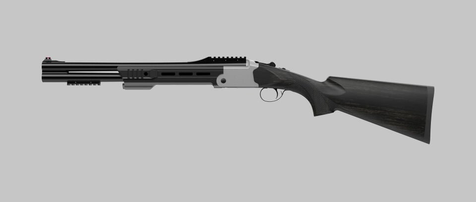 Serengeti S-Tactical Siyah Süperpoze Av Tüfeği