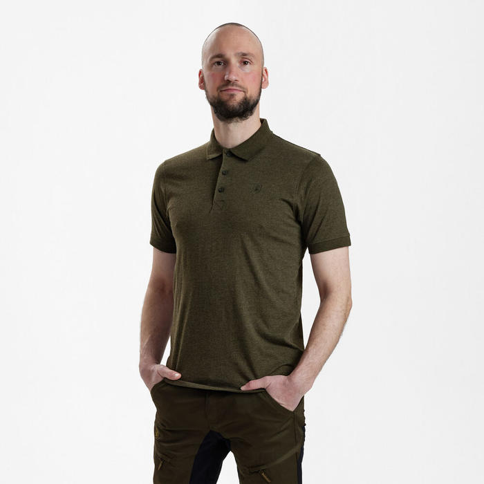 DEERHUNTER Gunnar Polo Tişört Yeşil L