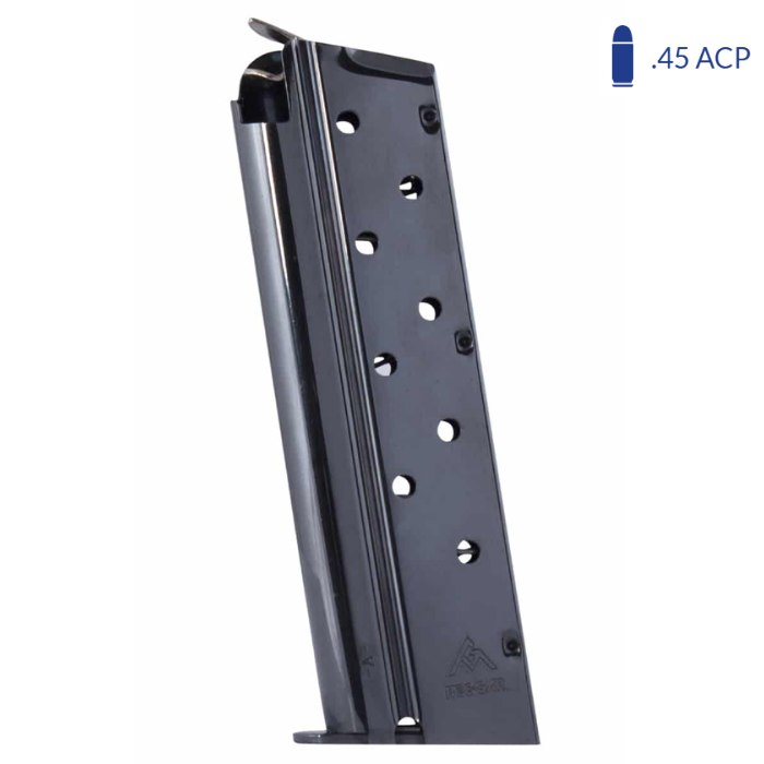 MEC-GAR MAGAZINE COLT 1911 9 MM 9 RD HT Blue Şarjör