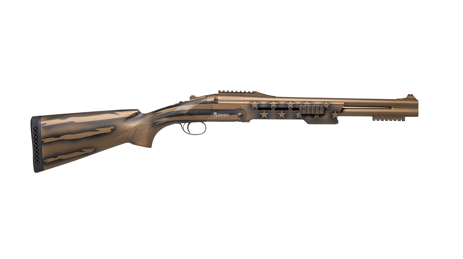 Serengeti S-Tactical Yıldızlı Bronz Süperpoze Av Tüfeği